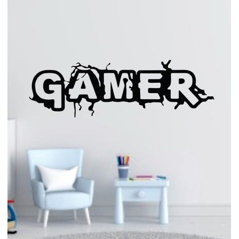 Adesivo De Parede Gamer