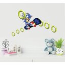 Ver imagem 1 de Adesivo De Parede Sonic Skate e Anéis