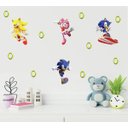 Ver imagem 1 de Adesivo De Parede Sonic - Turma do Sonic
