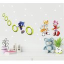 Ver imagem 1 de Adesivo De Parede Sonic - Anéis