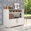 Ver imagem 1 de Balcão de Cozinha Multiuso 2 Portas Branco