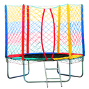 Ver imagem 1 de Cama Elástica Pula Pula 1,83m Infantil Colorida 100% Nacional Suporta até 130 Kg