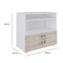 Ver imagem 2 de Balcão de Cozinha Multiuso 2 Portas