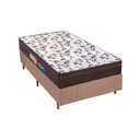Ver imagem 1 de Cama Box Solteiro: Colchão Ortopédico Polar D28/EP Orthoface Firme + Base CRC Suede Clean(88x188)