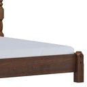 Ver imagem 6 de Cama Casal Clássica Queen 160cm Pé Madeira Eduarda Café F07 - Mpozenato