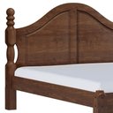Ver imagem 5 de Cama Casal Clássica Queen 160cm Pé Madeira Eduarda Café F07 - Mpozenato