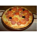 Ver imagem 4 de Kit com 3 Forma de Pizza em Pedra Sabão de 35 Cm Externo