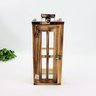 Lanterna Decorativa Marroquina Madeira 32x13cm P - 2