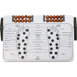 Apoio para Os Pés Magnético e Massageador Reliza - 2