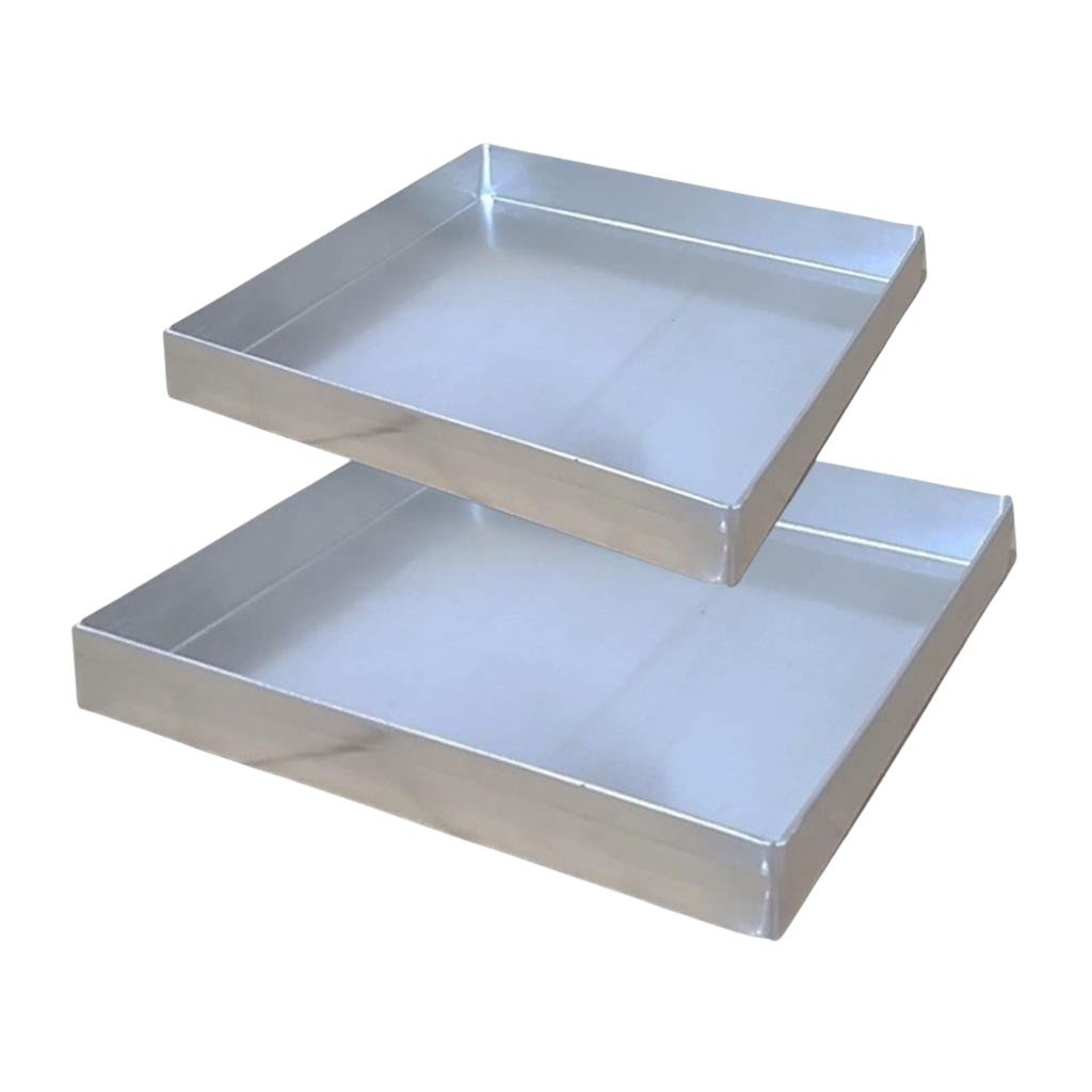 Ver imagem 1 de Kit Formas de Brownie 2 Peças M (25 Cm) + G (35 Cm) Assadeir