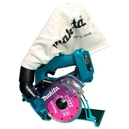 Serra Mármore Makita Dcc500rf-p 125mm a Bateria Lxt com Carregador e Maleta - 3