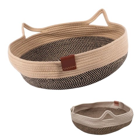 Caminha Cesto de Gato Pet Nicho Felino Arranhador Rasqueavel Cama Petshop Divertido Confortavel