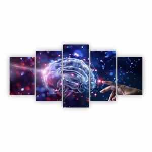 Quadro Mente Clínica Psicologia Decorativo Canvas NE14C5G