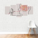 Ver imagem 2 de Quadros Mente Psicologia Decorativo Clinica 200x100 Ne13c5g