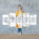 Ver imagem 3 de Quadros Mente Psicologia Decorativo Clinica 200x100 Ne13c5g