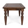Mesa de Jantar Madeira Pés Torneados Canela Flora 220cm - 3