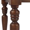 Mesa de Jantar Madeira Pés Torneados Canela Flora 220cm - 5