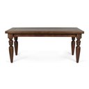 Ver imagem 1 de Mesa de Jantar Madeira Pés Torneados Canela Flora 220cm