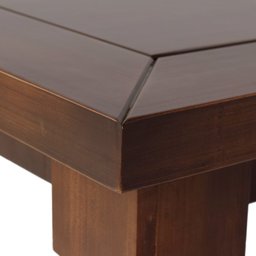 Mesa de Jantar Madeira Pés Torneados Canela Flora 220cm - 7
