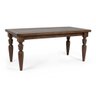 Mesa de Jantar Madeira Pés Torneados Canela Flora 220cm - 2
