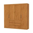Ver imagem 2 de Guarda Roupa 4 Portas 6 Gavetas Xline -grand Line