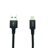 Cabo Magnético Usb Carregador Dados 1 Metro 2.1 A Carregamento Rápido Tipo C Ou iPhone 5 6 7 8 Cabo  - 1