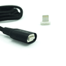 Cabo Magnético Usb Carregador Dados 1 Metro 2.1 A Carregamento Rápido Tipo C Ou iPhone 5 6 7 8 Cabo  - 2