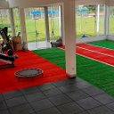 Ver imagem 2 de Grama Sintética Fit EcoGrass 12mm - 2x25m (50m²) - Vermelho