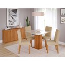Ver imagem 2 de Conjunto 2 Cadeiras de Jantar Fernanda Wood Cimol Madeira/nude