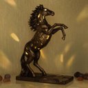 Ver imagem 2 de Cavalo com Iluminação Steampunk Retrofuturismo Verones 00615