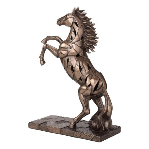 Cavalo com Iluminação Steampunk Retrofuturismo Verones 00615