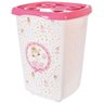 Cesto Bailarina 38 L Plasutil - BRANCO/ROSA - UN - 1