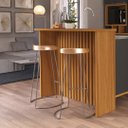 Ver imagem 1 de Bancada Ripada para Cozinha 128cm Cairo Fidelitá