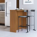 Ver imagem 1 de Bancada Ripada para Cozinha 128cm Cairo Fidelitá