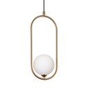 Ver imagem 2 de Lustre Pendente Quality Cadre 1333 G9 Bivolt Bronze / Branco
