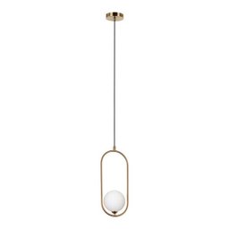 Lustre Pendente Quality Cadre 1333 G9 Bivolt Bronze / Branco - 1