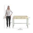 Ver imagem 4 de Mesa Escrivaninha 110cm Sync Menta/Oasis Kappesberg