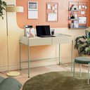 Ver imagem 1 de Mesa Escrivaninha 110cm Sync Menta/Oasis Kappesberg