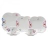 Aparelho de Jantar 42 Peças Porcelana Borboletas Wolff Rojemac - 1