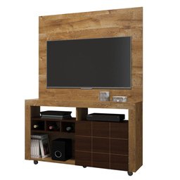 Rack com Painel para TV até 42 Polegadas e Adega América DJ Móveis - 1