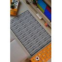 Ver imagem 1 de Tapete Sala Quarto Preto 1,40 x 2,00 Pratik des 06 Antider.