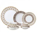 Ver imagem 1 de Aparelho de Jantar 42 Peças Porcelana Bamboo Wolff Rojemac