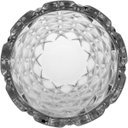 Ver imagem 3 de Vaso Mellione Vaso Decorativo Cachepô Enfeite 28x14x14cm Cristal Eco Transp