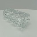 Ver imagem 7 de Vaso Mellione Vaso Decorativo Cachepô Enfeite 28x14x14cm Cristal Eco Transp