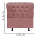 Ver imagem 3 de Cabeceira para Cama Box Casal 1,40 Cm Paris - House Rose