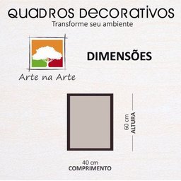 Quadro Decorativo 1 peça 40x60 Por do Sol - Moldura Preta - 2