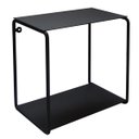 Ver imagem 1 de Prateleira Simples Quadrada Nicho Estilo Industrial Decorativo Preto Fosco