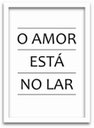 Ver imagem 3 de Conjunto Quadros Decorativos 2 peças 40x60 Amor no Lar - Moldura Branca