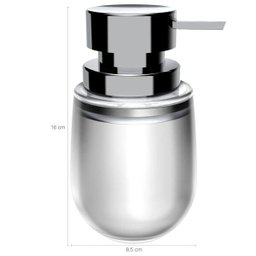 Conjunto Pia Banheiro Porta Escovas de Dente Sabonete Líquido Belly Soft Natural - 3 Conjunto Pia Banheiro Porta Escovas de Dente Sabonete Líquido Belly Soft Natural - 3