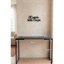 Ver imagem 4 de Aparador Cantinho da Oração com Frase em 3D – Altar Decorativo de Chão - Preto